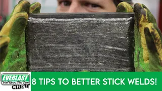 8 Beginner Tips to Make Better Stick Welds (in 5 minutes)