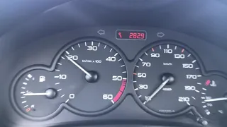 Peugeot 206 2.0 hdi acceleration