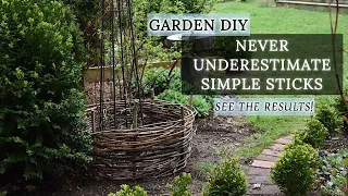 Easy DIY GARDEN Project: WATTLE FENCING