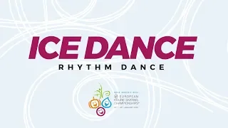 Ice Dance Rhythm Dance | ISU European Figure Skating Championships | #EuroFigure