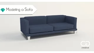 Creating a Sofa - 3ds Max Tutorial for Beginners