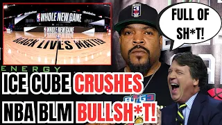 Ice Cube, Tucker Carlson DUNK On NBA's FAKE Black Lives Matter Support?! OWNS Adam Silver!