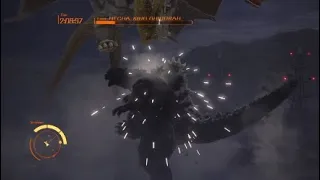 ゴジラVSメカキングギドラ スパイラル熱線で薙ぎ払う PS4 ゴジラ-GODZILLA-VS