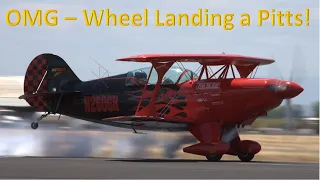 Play by Play Series - Pitts Biplane Wheel Landing