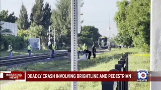 Pedestrian struck by Brightline train in Delray Beach