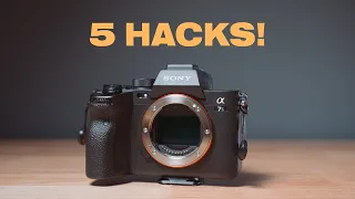 5 HACKS For Your Sony Camera