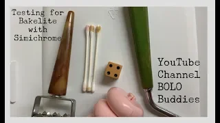 How to test for Bakelite with Simichrome Polish Demo