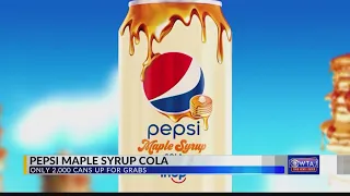 Pepsi's new limited edition flavor Maple Syrup cola