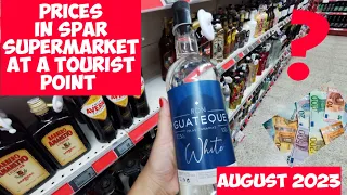 Gran Canaria🌴PRICES IN SPAR SUPERMARKET AT A TOURIST POINT - 2023 - AUGUST