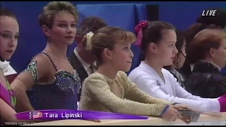 [HD] Ladies SP - Group 3 Warming Up - 1998 Nagano Olympics タラ・リピンスキー Tara Lipinski Тара Липински