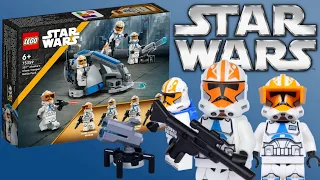 Обзор на набор LEGO STAR WARS  Star Wars 75359 Боевой набор солдат-клонов Асоки на русском языке