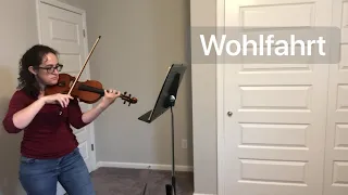 Slow play along - Wohlfahrt Book 1, Etude 5 (op. 45, no. 2)