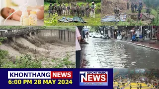 KHONTHANG NEWS | 6:00 PM MANIPURI NEWS | 28 MAY 2024