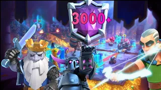 CHEGUEI NOS 3000+ PONTOS! com pekka bridge Spam deck - Clash Royale