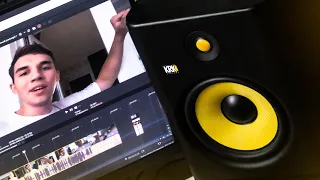 Резкие ,с жирным басом и не совсем желтые KRK Rokit 8 G4