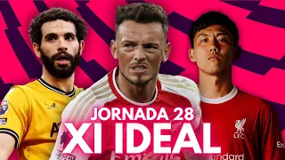 EL XI IDEAL DE LA JORNADA 28 DE LA PREMIER LEAGUE 23/24