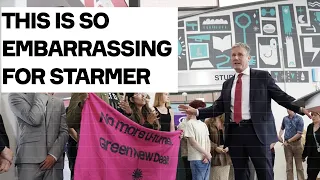 Keir Starmer RATTLED By Young Protesters