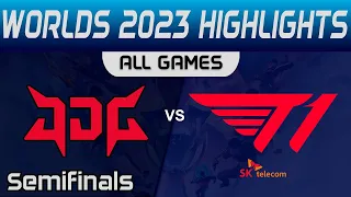 Epic clash at Worlds Playoffs 2023: JD Gaming vs T1 highlights