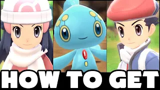 How To Get Manaphy, Phione and Platinum Style Clothes in Pokemon Brilliant Diamond and Shining Pearl