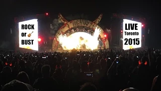 AC/DC OPENING & Rock or Bust | LIVE | TORONTO 2015