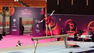 Арина Семухина - BB. Ангелина Мельникова - UB  | Чемпионат России по спортивной гимнастике 2024
