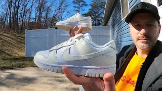 Nike Dunk Low - White - Sail - Too Plain? - My Girl Doesn’t Want Them!