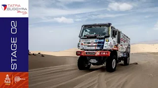 TATRA BUGGYRA RACING on DAKAR 2019 - Stage 02