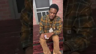 Lom Rudy back rapping after being shot 5 times and in his eye #detroitrapper #detroit #lomrudy