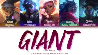 True Damage - GIANTS (ft. (G)I-DLE SOYEON, Becky G, Keke Palmer, DUCKWRTH, Thutmose) (LYRICS)