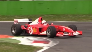 Ferrari F1 V10 Pure Sound at Monza Circuit - Ferrari F2001, F2002 & F2005