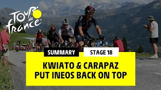 #TDF2020 - Stage 18 - Kwiato & Carapaz put INEOS back on top