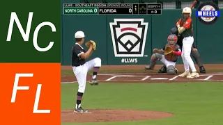 North Carolina vs Florida | LLWS Southeast Regional Opening Round | 2023 LLWS Highlights