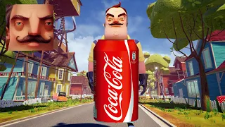 Hello Neighbor - My New Neighbor Big Coca-Cola Act 3 Gameplay Walkthrough
