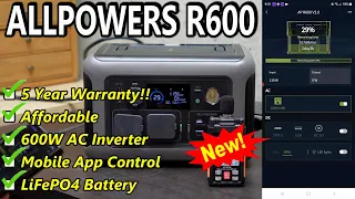 NEW for 2023:  ALLPOWERS R600 Entry-Level Portable Power Station