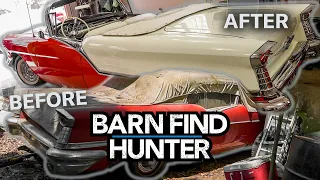 Rags to Riches: Barn find Tri-power Oldsmobile gets restored | Barn Find Hunter - Ep. 101