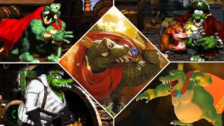 Evolution of King K Rool in Donkey Kong Country Games and more (1994-2021)