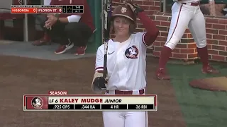 [FULL] #3 Florida State vs #14 Georgia | Game 1 |  NCAA Softball 05/25/2023