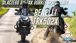Benelli TRK 502X - Największy motocykl w klasie A2. Jak Benelli zrobiło hit sprzedaży?
