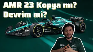 Aston Martin Redbull Kopyası mı? | F1 2023 AMR 23 Lansmanı & F1 Araç Aero İncelemesi