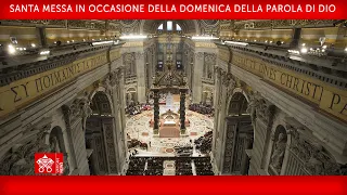 22 gennaio 2023, Santa Messa in occasione della Domenica della Parola di Dio | Papa Francesco