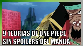 9 Teorías de One Piece libres de spoilers del manga