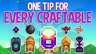 1 Tip for Every Crafting Recipe in Stardew Valley