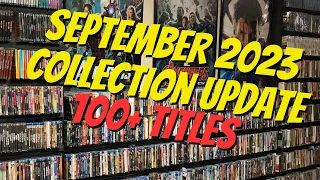 September 2023 Blu-ray + 4K + DVD Collection Update - 100+ Titles Added to the Collection