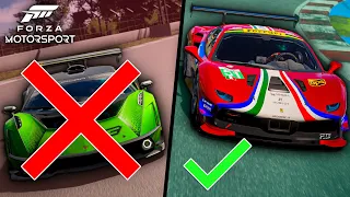 Forza Motorsport: What’s the Best Forza GT Car?