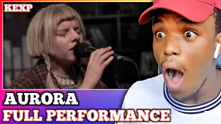 First Time Reacting To | AURORA'S Full Performance Live On KEXP 😇 #aurora