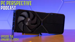 PCPer Podcast 756: GeForce RTX 4070 SUPER launch, Thermal Paste vs. Pad, CES leftovers, & Much More