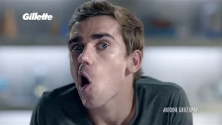 Pub TV Gillette et Antoine Griezmann -Arrêtons les GrieZmaces avec Gillette Flexball