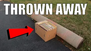 Found Someones Vinyl RECORD Collection in The Trash! Ep. 356