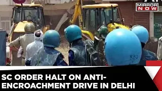 Jahangirpuri Anit-Encroachment Drive | SC Orders Status Quo, Workers Claim Did Not Get Order