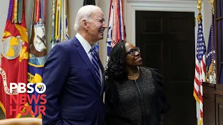 WATCH LIVE: Biden and Harris host celebration of Ketanji Brown Jackson's SCOTUS confirmation